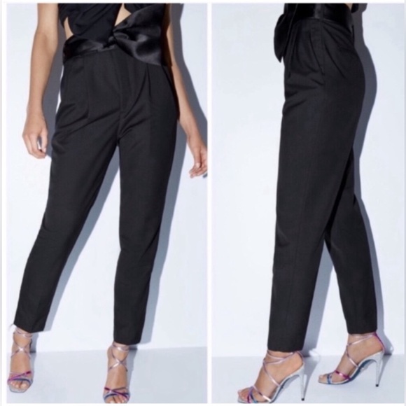 Zara Pants with Bow - Picture 3 of 5